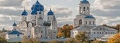 Orthodoxy monastery in Bogolyubovo - one of the oldest monasteries of the Russian Orthodox Church