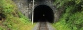 Tunnel at the station Half