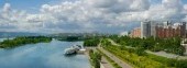 Embankment of the Yenisey in Krasnoyarsk