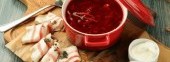 Borscht - beetroot soup