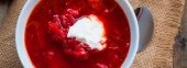 Borscht - beetroot soup