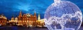 Festive decoration of Red Square in Moscow