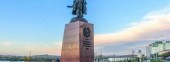 Monument to Jacob Pokhabov in Irkutsk