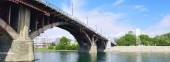 Old bridge, Irkutsk