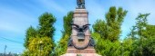 Monument of Alexander III in Irkutsk