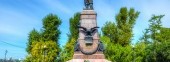 Monument of Alexander III in Irkutsk