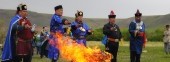 Traditional shaman ceremony