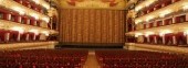 Scene of the Bolshoi Theater