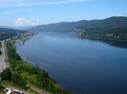 The Enisei River (at Krasnoyarsk)