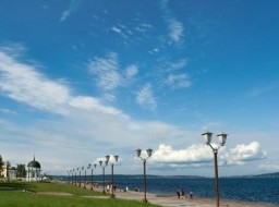 Embankment of Lake Onega, Petrozavodsk