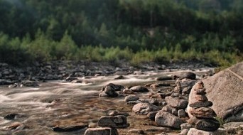 The places where the surface of the mineral waters are located, are considered sacred, there are builе a cult thingы.
