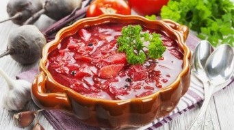 Borscht - beetroot soup