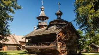 Museum of wooden architecture Vitoslavlitsy