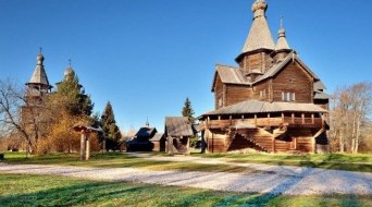 Museum of wooden architecture Vitoslavlitsy