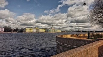 Embankment of the Neva River