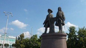 Monument of the founders of Yekaterinburg