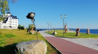 Embankment of Lake Onega, Petrozavodsk