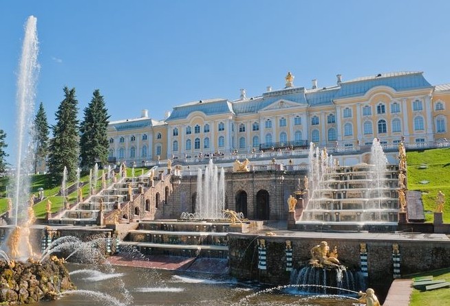 Peterhof Grand Palace front view