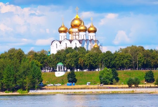 The historic town of Yaroslavl