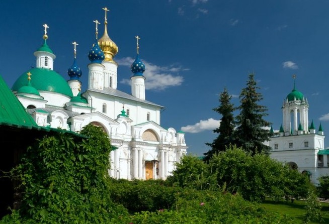 Zachatievsky Cathedral of the Spaso-Yakovlevsky Monastery in Rostov the Great, Russia