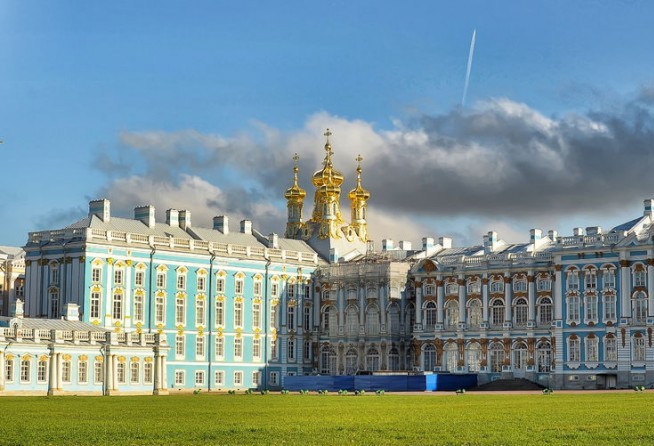 Catherine Palace in Tsarskoye Selo