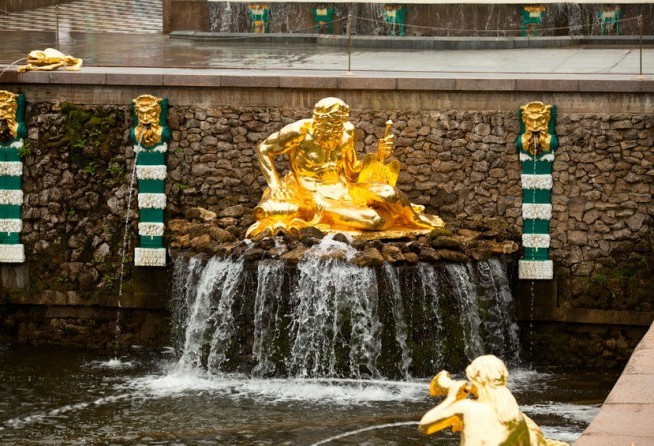 Fountains of Peterhof, St. Petersburg