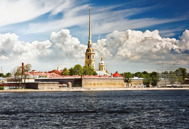 Peter and Paul fortress in Saint Petersburg