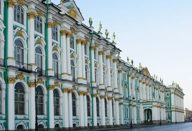 The Hermitage museum in St. Petersburg
