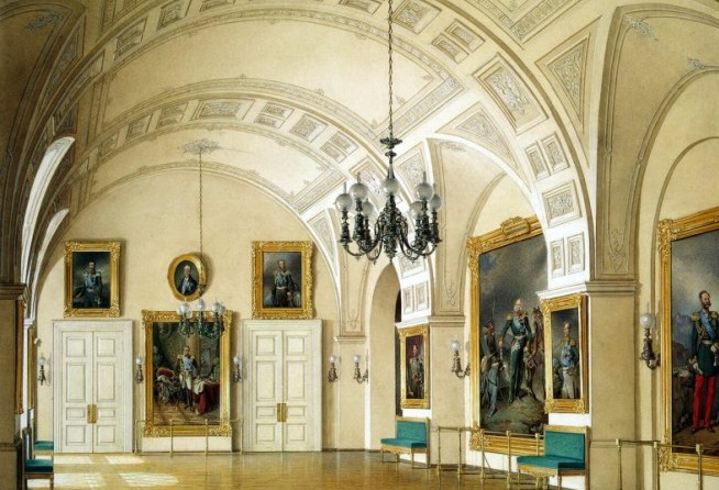 The Hermitage Museum in Saint-Petersburg