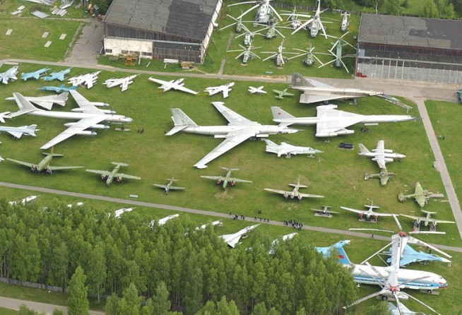Air forces open air museum in Monino