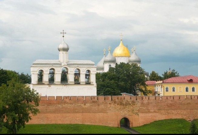 Monument of the 15th-17th centuries and a St. Sophia Cathedral in the Kremlin, Velikiy Novgorod