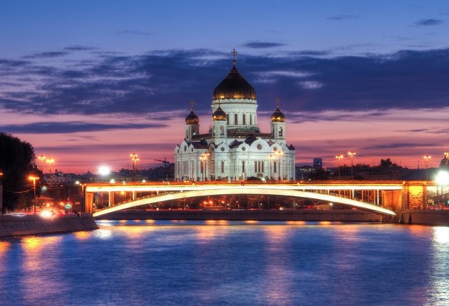 The Cathedral of Christ the Savior is a Russian Orthodox cathedral in Moscow