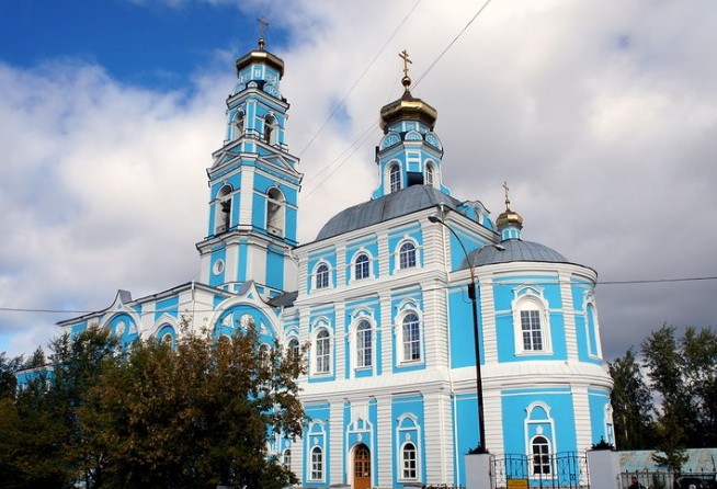 The temple in honor of the Ascension of the Lord