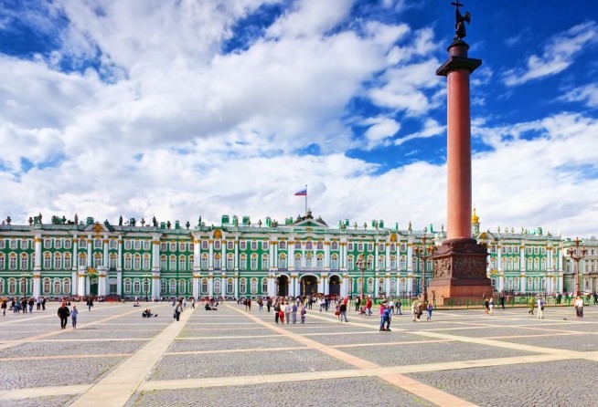 Palace Square with the Winter Palace