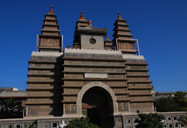 The Five Pagoda Temple, Huhehot