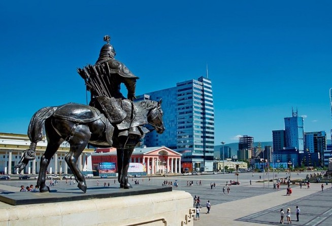 Sukhebaatar Square, Ulaanbaatar