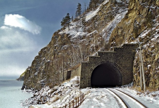 Tunnels Circum Baikal Railway