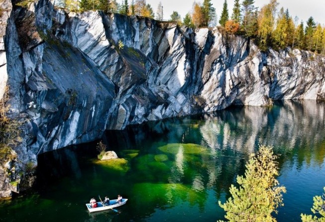 Mountain park Ruskeala