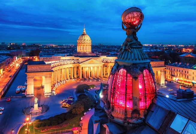St. Petersburg at Night