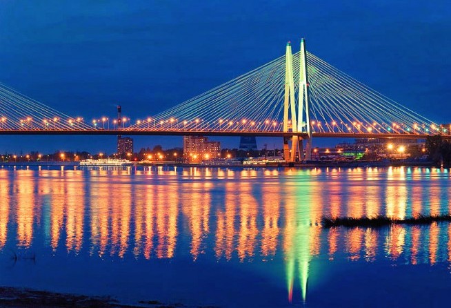 St. Petersburg at Night