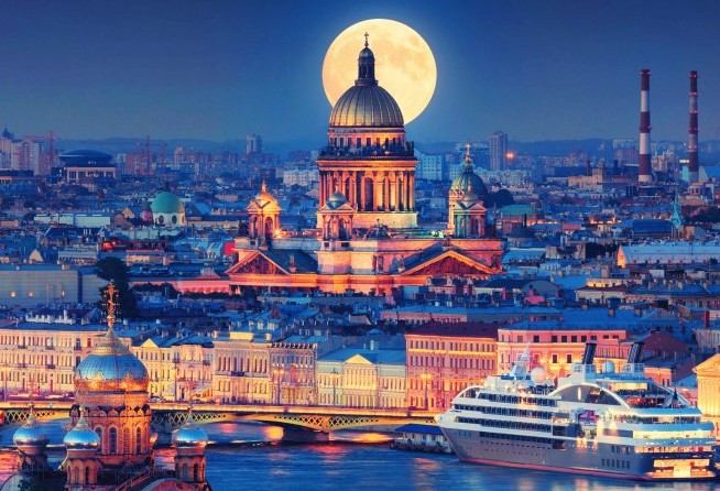 St. Petersburg at Night