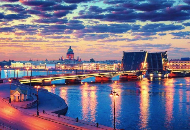 St. Petersburg at Night