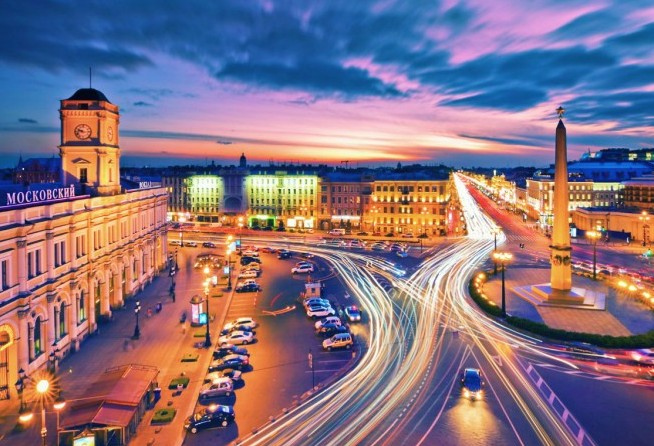 St. Petersburg at Night