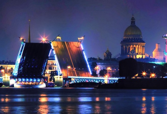 St. Petersburg at Night