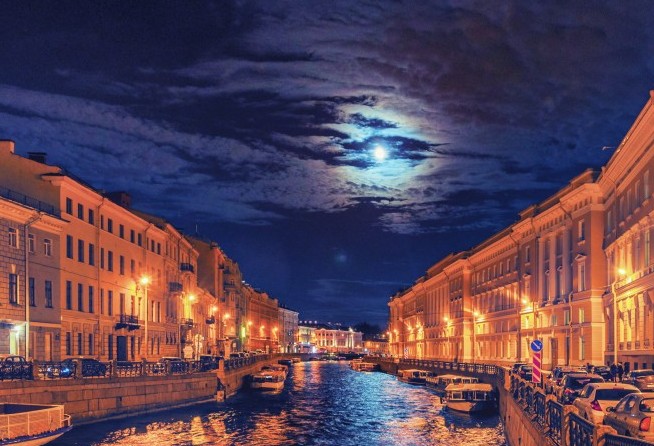 St. Petersburg at Night