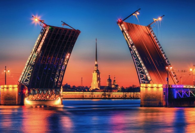 St. Petersburg at Night