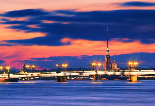 St. Petersburg at Night