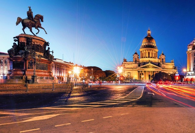 St. Petersburg at Night