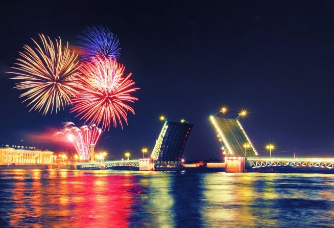 St. Petersburg at Night