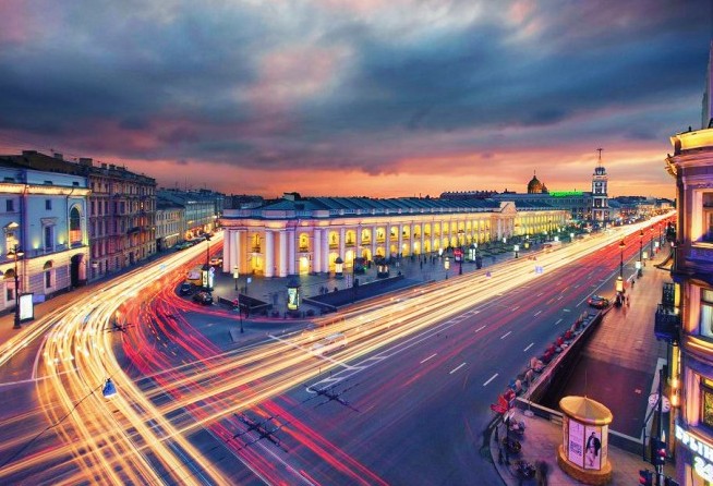 St. Petersburg at Night